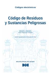 ACTUALIZACIÓN CÓDIGO DE RESIDUOS Y SUSTANCIAS PELIGROSAS (18-09-2024)