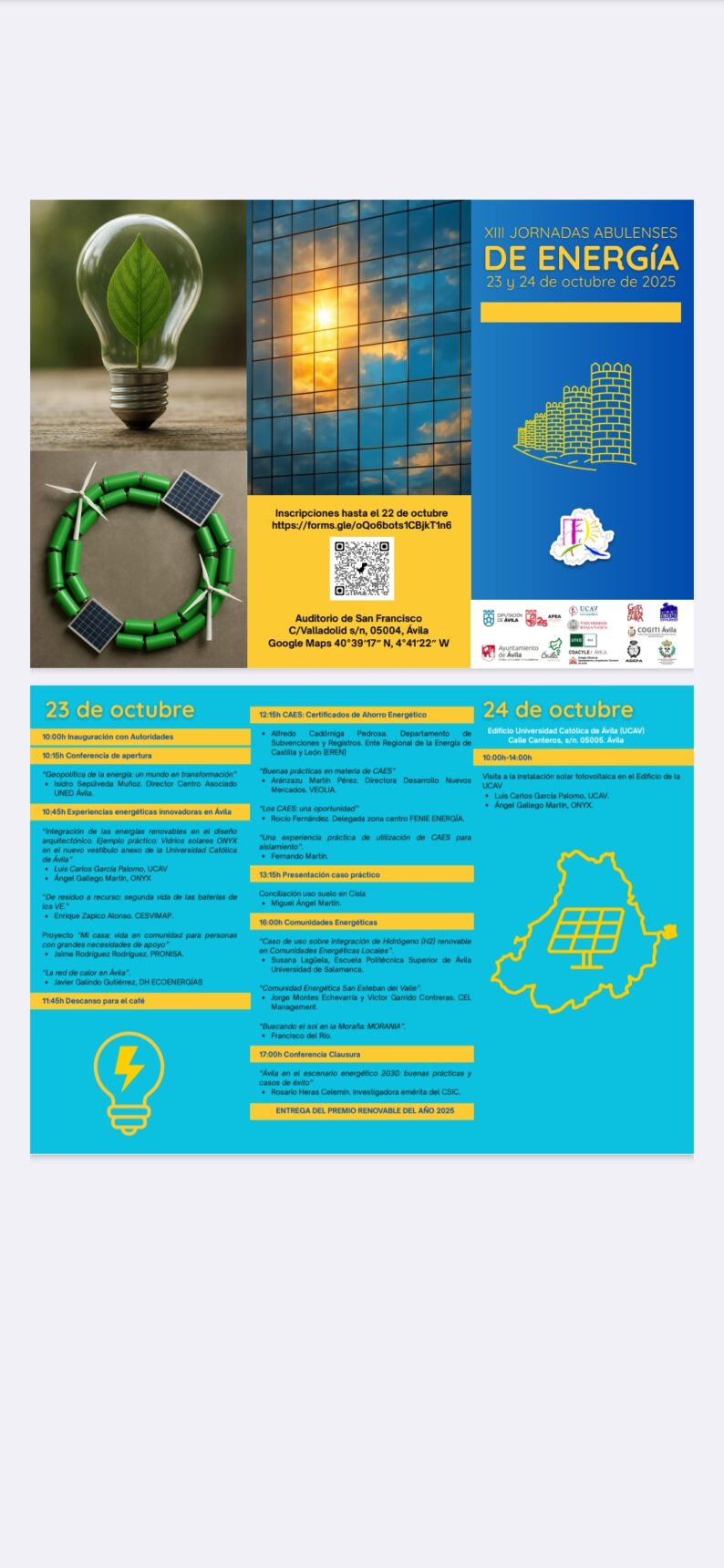 XIII JORNADASA BULENSES DE LA ENERGIA